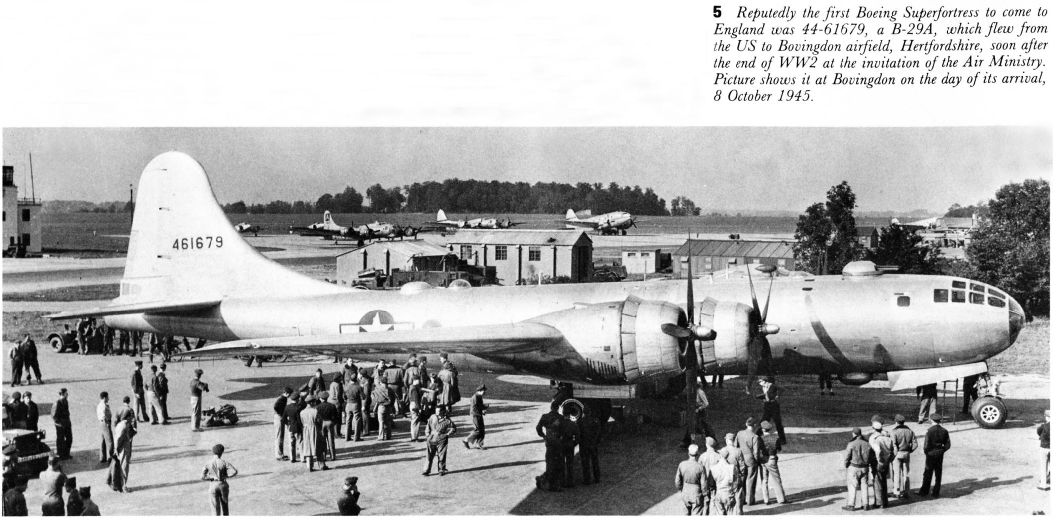 First B 29s In The Uk Key Aero